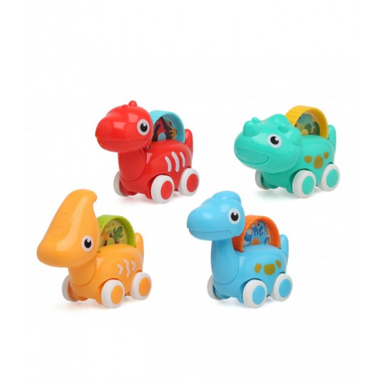 B/FEN. DINOSAURES 12X12CM 4 ASS.