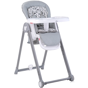 chaise haute party cool gris