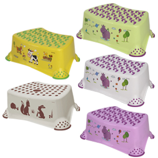 escalier 1 marche rainbow blanc