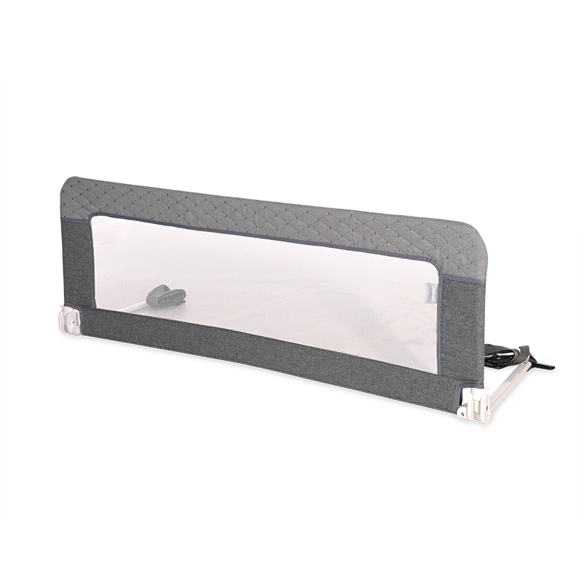 barriere pour lit enfant gris
