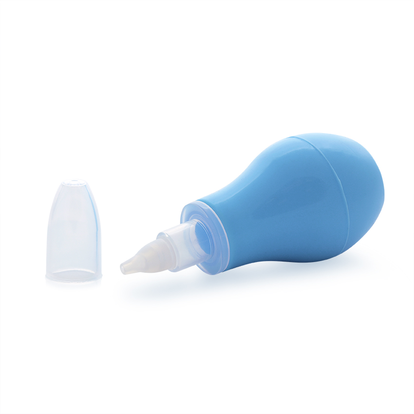 aspirateur nasal manuel bleu