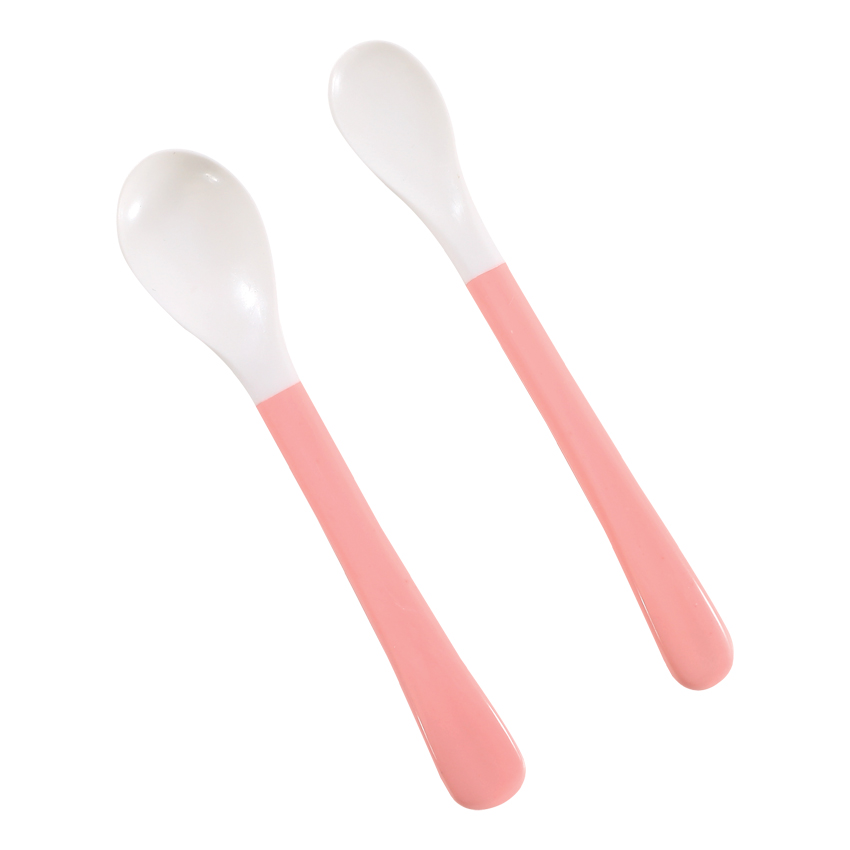 [10230470002] set cuillère 2 pcs rose