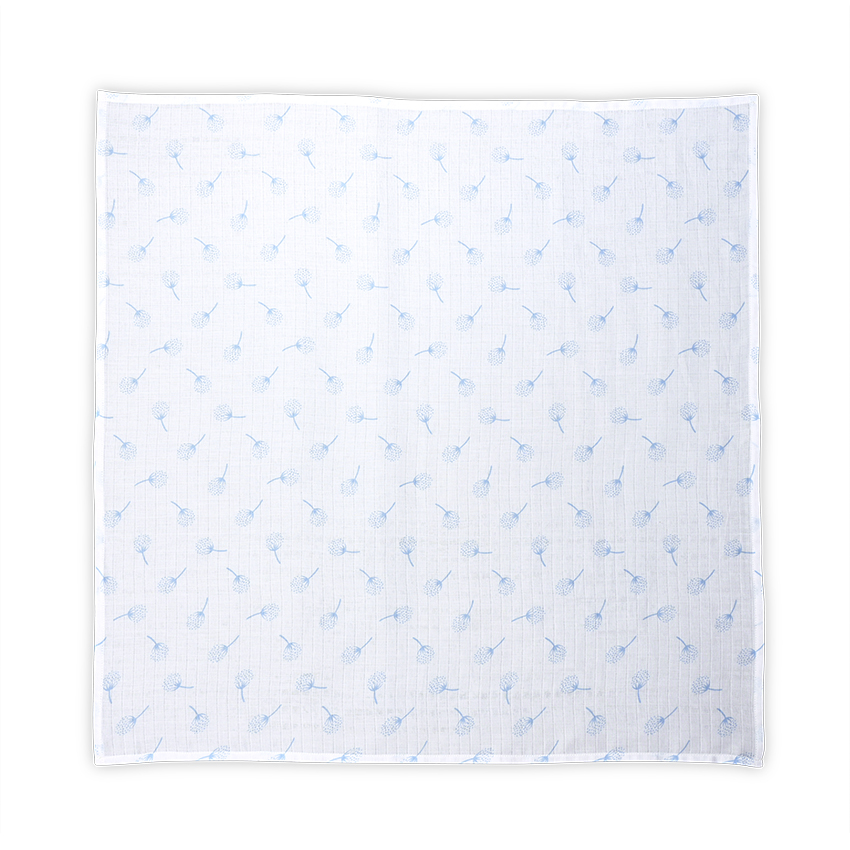 lange aquatic floral blanc