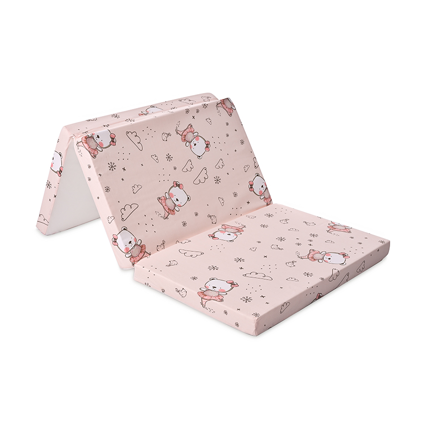 matelas pliable rose