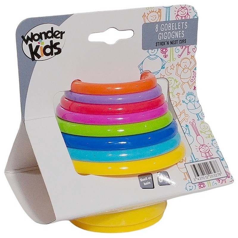 8 POTS EMPILABLES