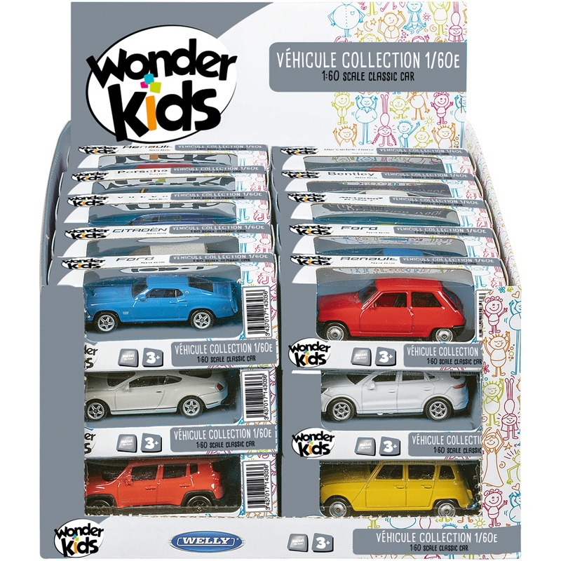 VEHICULE METAL 1/60 ASS18 PR36