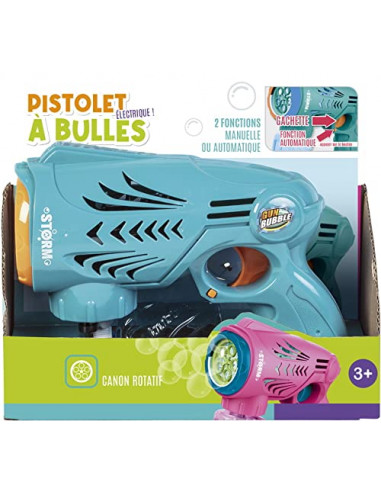 [A2201203] PISTOLET A BULLES ELEC ASS3