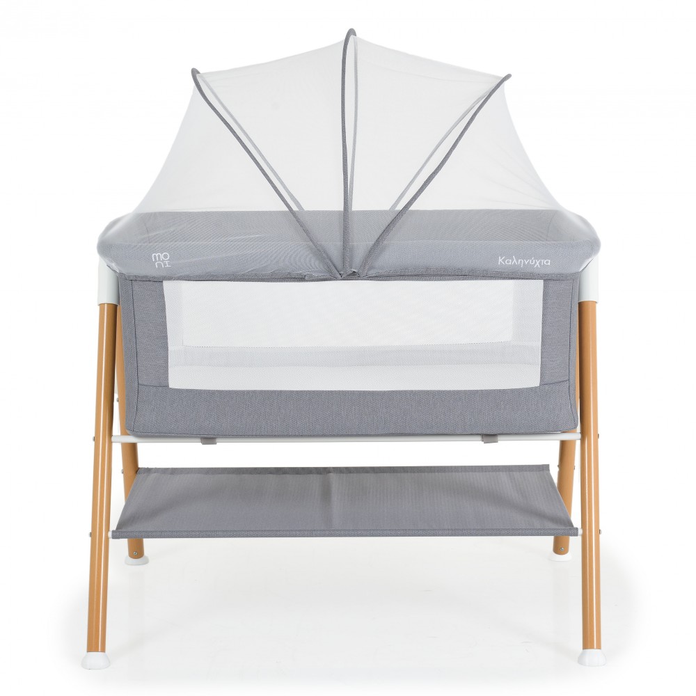 berceau nouveau né gris