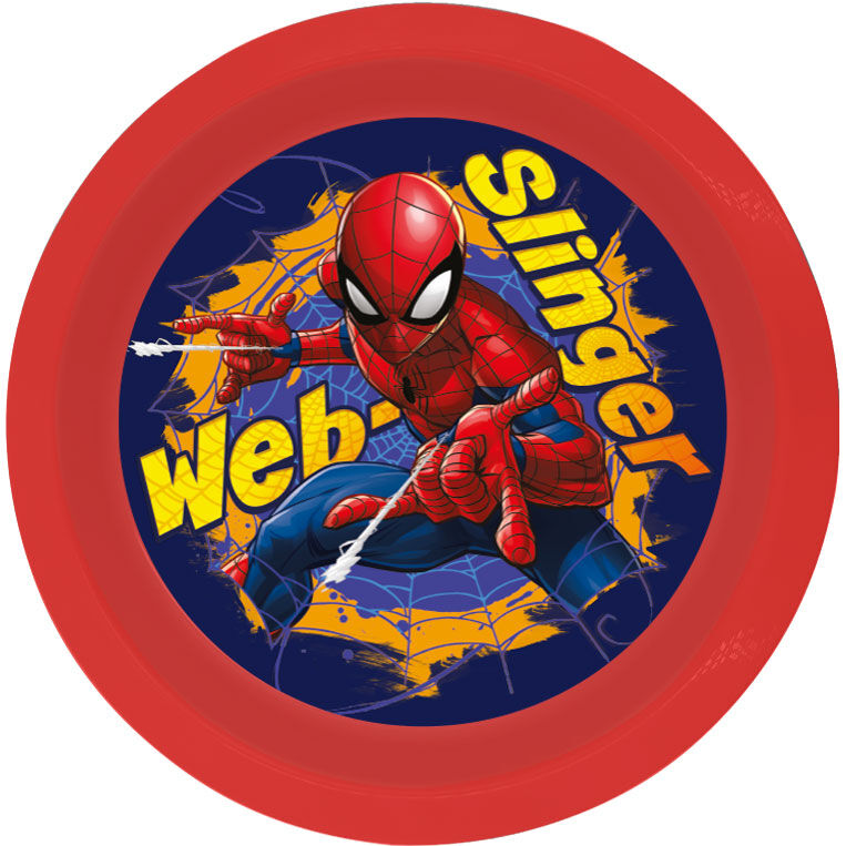 assiette spiderman