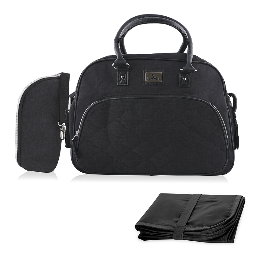 [10040280003] sac à langer Viola noir