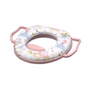 réhausseur de toilette rose