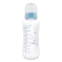 biberon verre 240 ml bleu