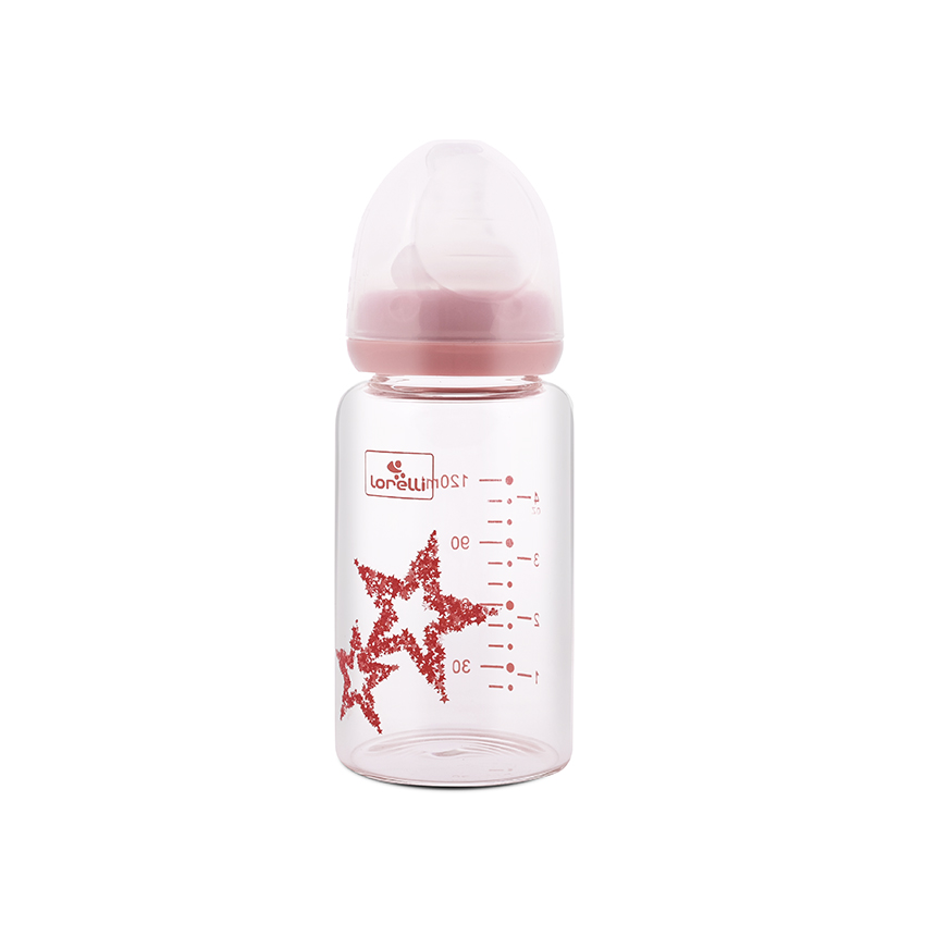 biberon anti colic 120 ML rose