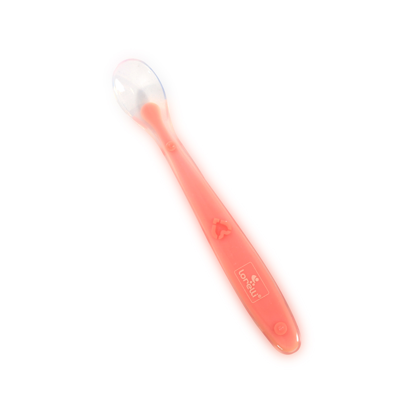 [10230450002] cuillère silicone rose