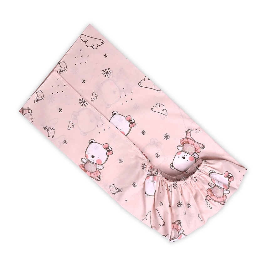 draps 60/120 cm rose ballerine