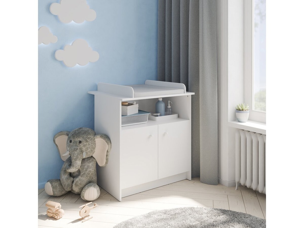 commode à langer helicia