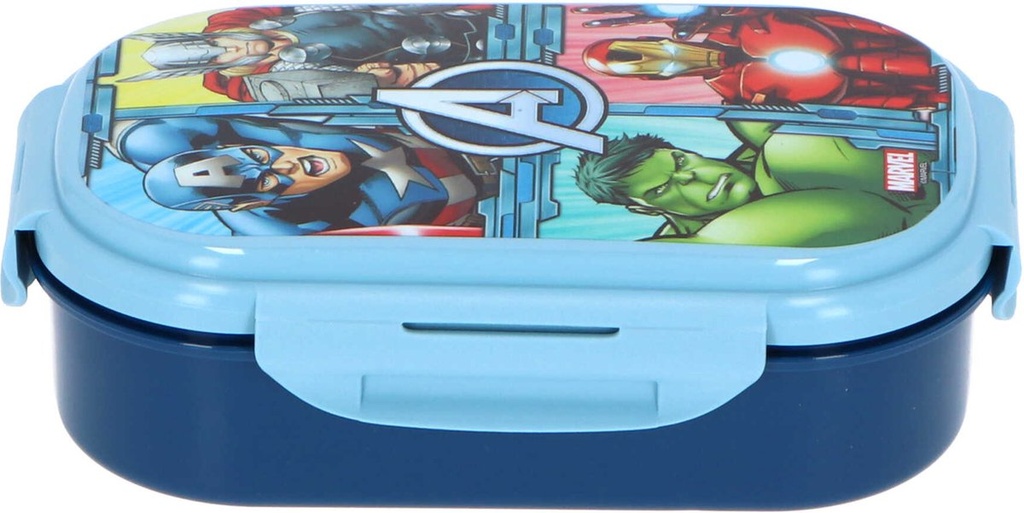 Boîte à lunch Avengers avec couverts