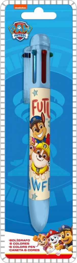 stylo paw patrol 6 couleur