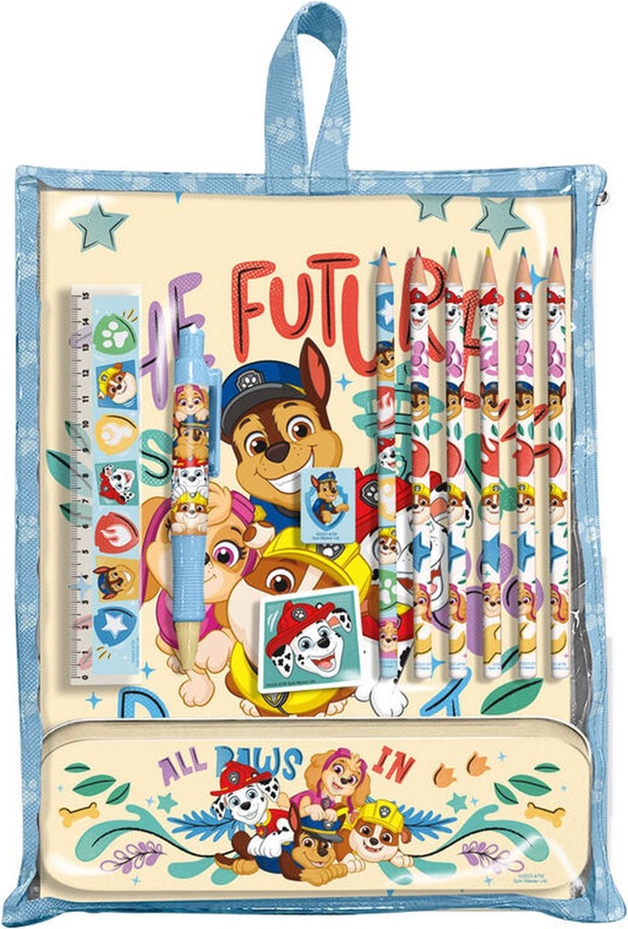 set scolaire paw patrol
