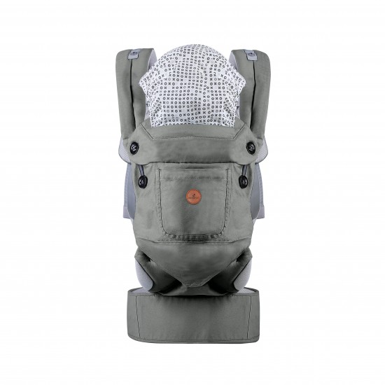 Porte bébé BORA gris