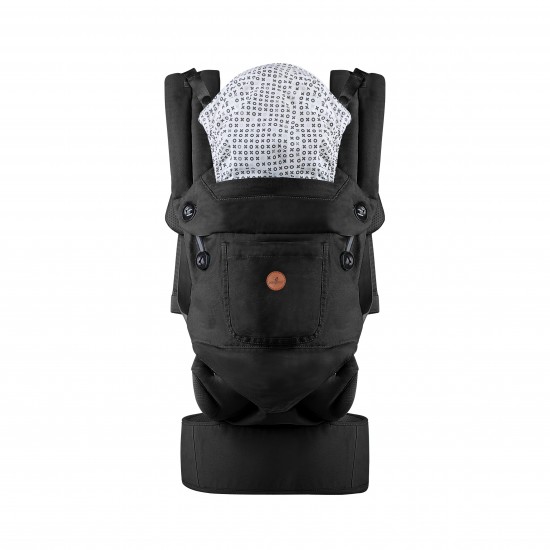 Porte bébé Bora noir