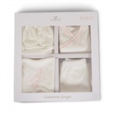 set vetement naissance rose