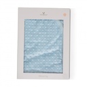 Couverture 80*90 bleu