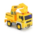 camion tractopelle avec son musical