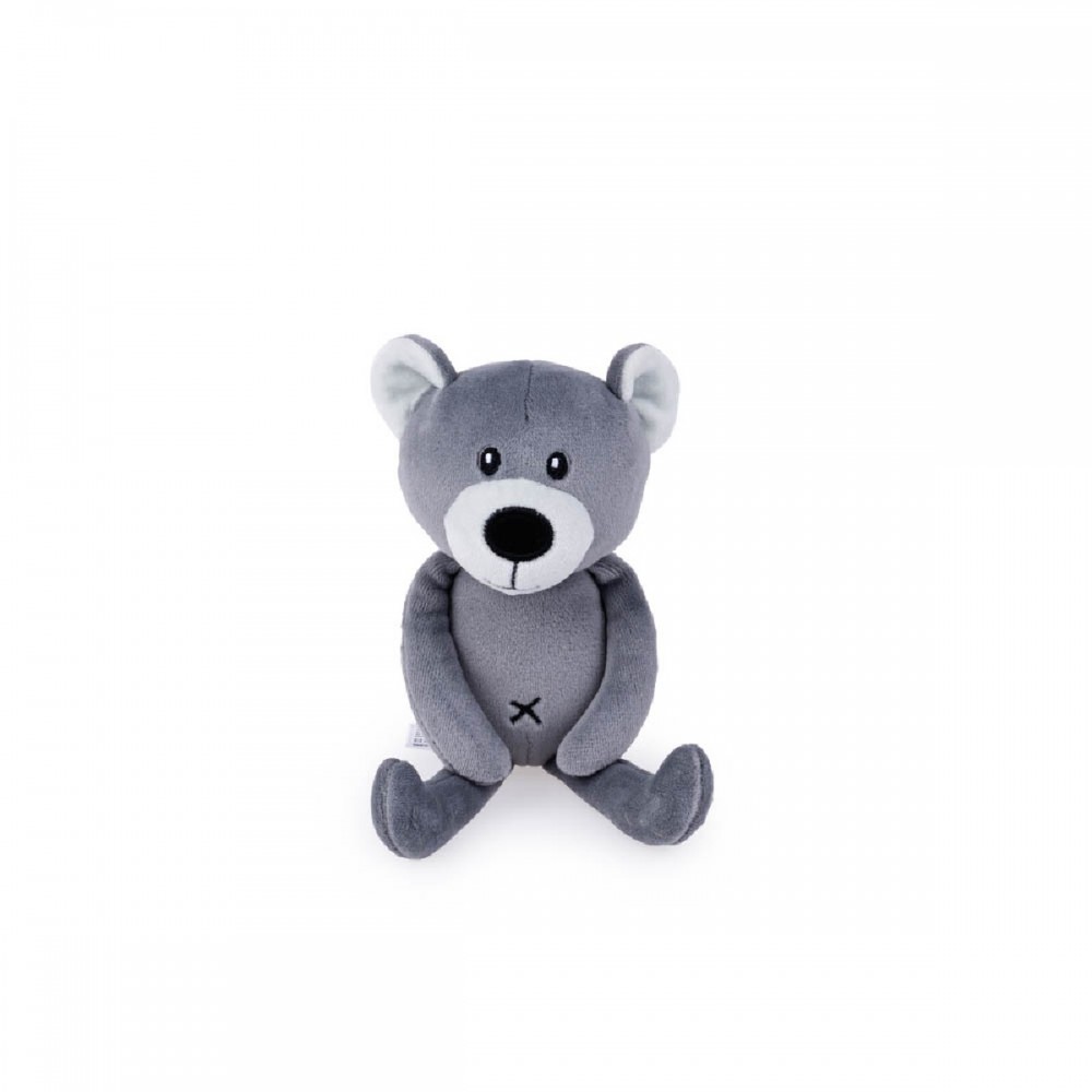 peluche teddy gris