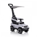 Voiture à pousser Police blanc