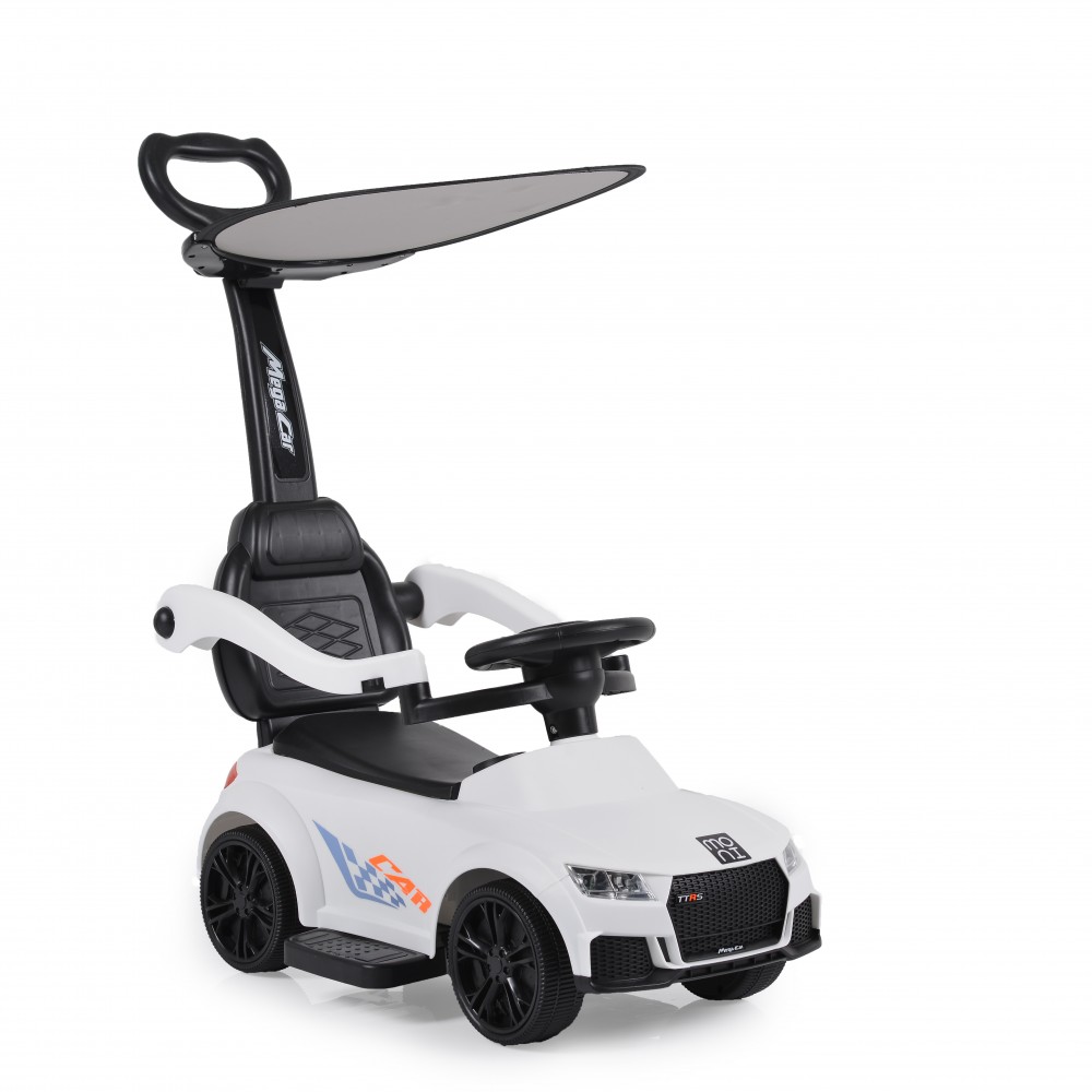 voiture à pousser Victory 2en1 blanc