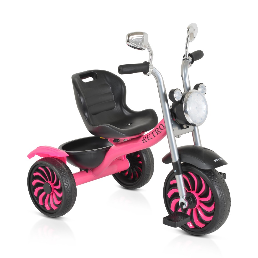 [3800146231637] Tricycle rétro rose
