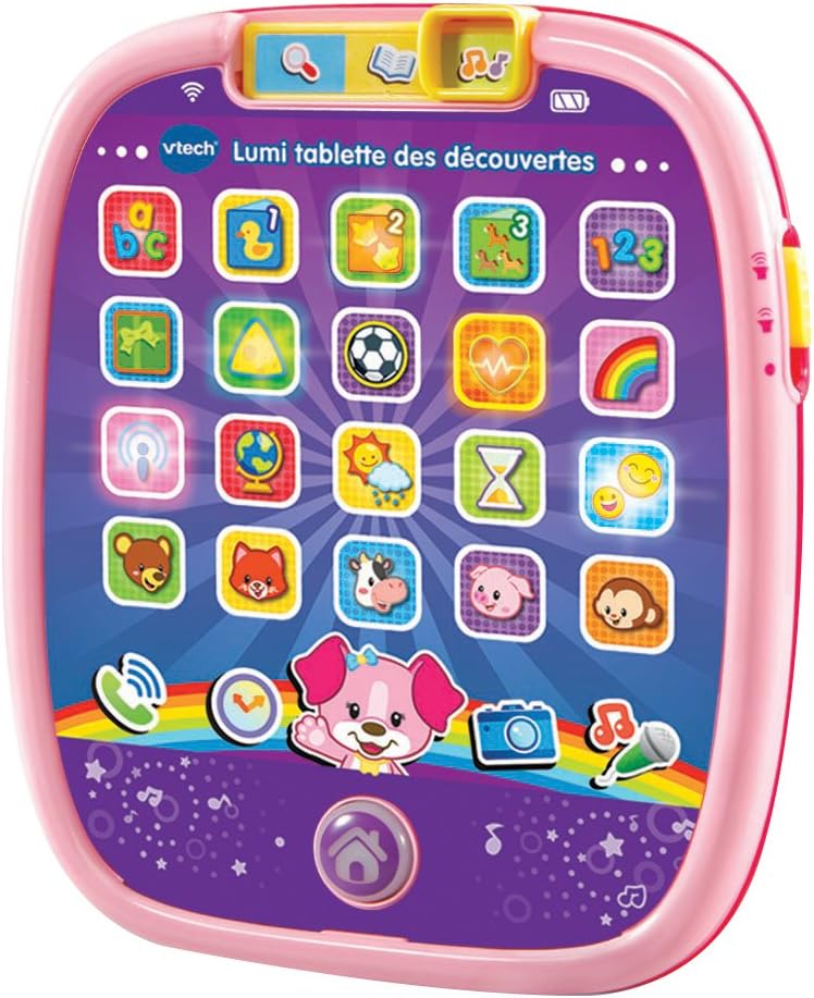 LUMI TABLETTE DES DÉCOUVERTES ROSE