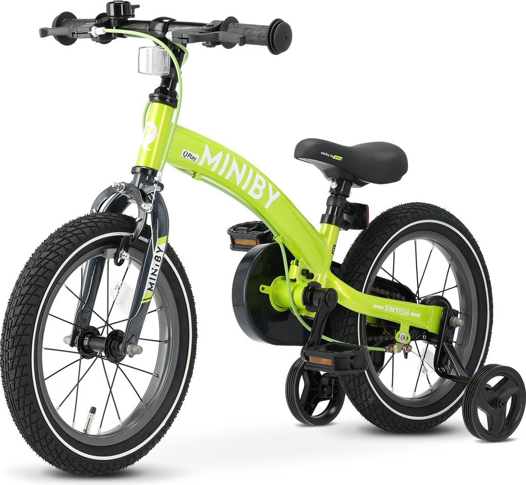 velo miniby 14 pouces vert