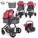 Poussette Alexa set Rouge