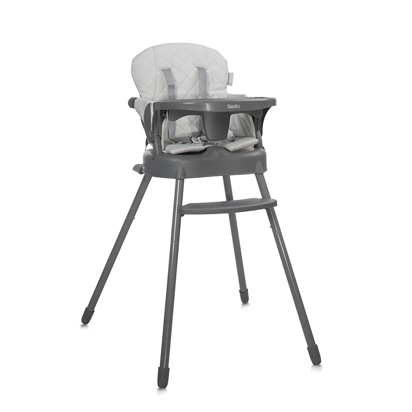 [10100532506] Chaise haute SIESTA  GRIS 3 en 1