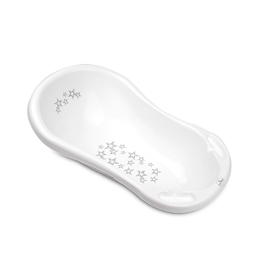 bassine 84cm blanc etoiles