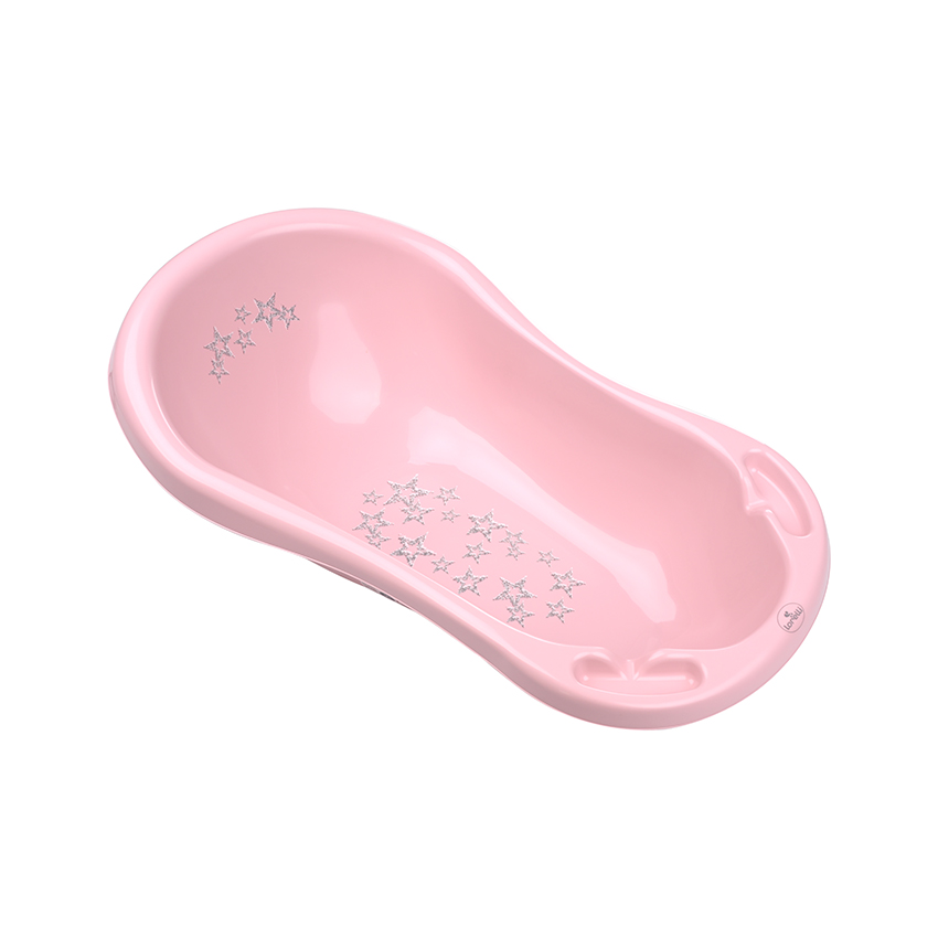 [10130500242] bassine 84 cm stars rose