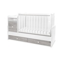 Lit evolutif trend plus blanc artwood