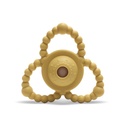 anneau de dention hochet jaune