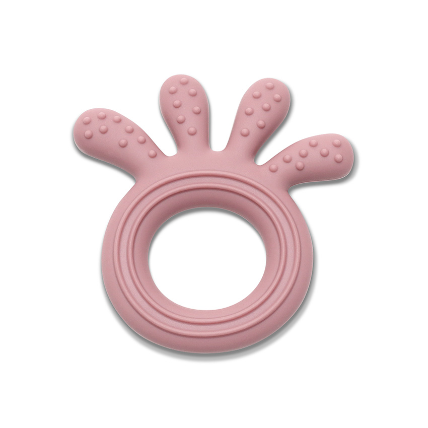 [10210860002] hochet de dentition rose