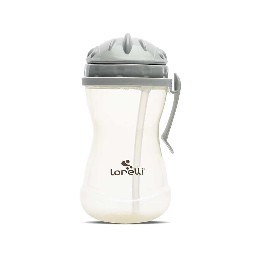 [10230090006] gourde avec poignets gris/jaune 360ML