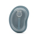 Bol de conservation avec cuillère intégrée bleu