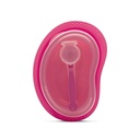 Bol de conservation avec cuillère intégrée rose