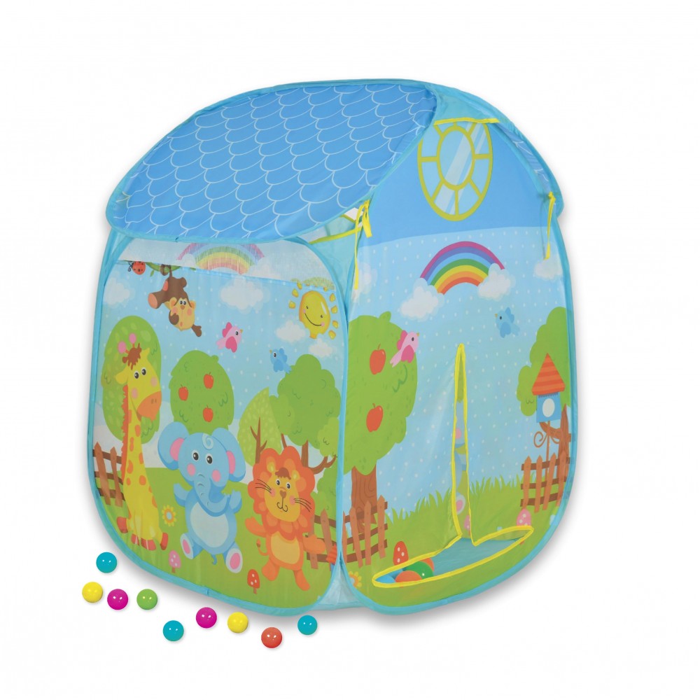 [3801005600397] Tente de Jeu Cabane Pliable avec 50 Balles Colorées
