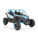 4x4 Électrique Enfant XXL 24V typhoon bleu