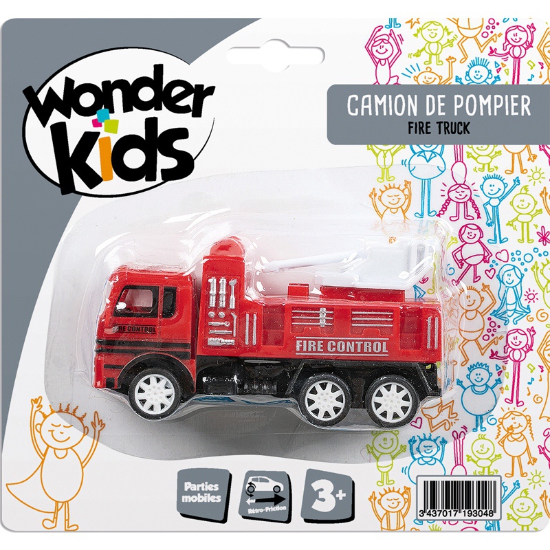 [A1900032] CAMION POMPIER 11CM
