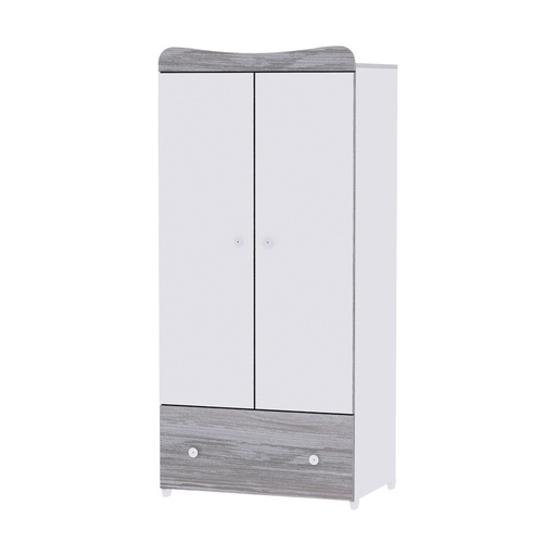 [10170120030] Armoire enfant  blanc/artwood