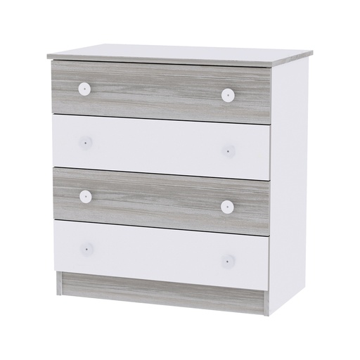[10170070030] Commode simple blanc/artwood