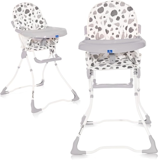 [10100322143] chaise haute marcel gris